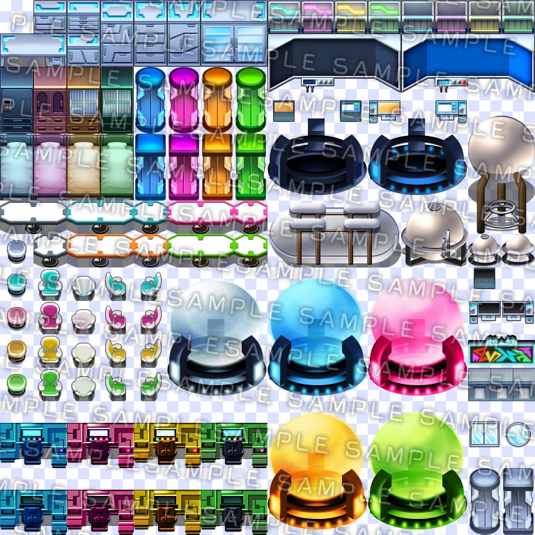 Krachware Cyberpunk Tileset Pack 2 - Image 8