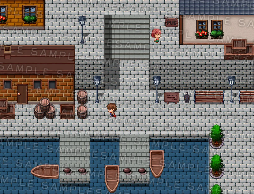 Krachware Fantasy Town Exterior Tileset - Image 3