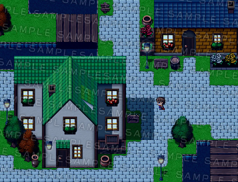 Krachware Fantasy Town Exterior Tileset - Image 4