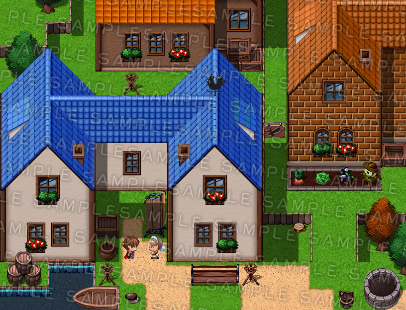 Krachware Fantasy Town Exterior Tileset - Image 6