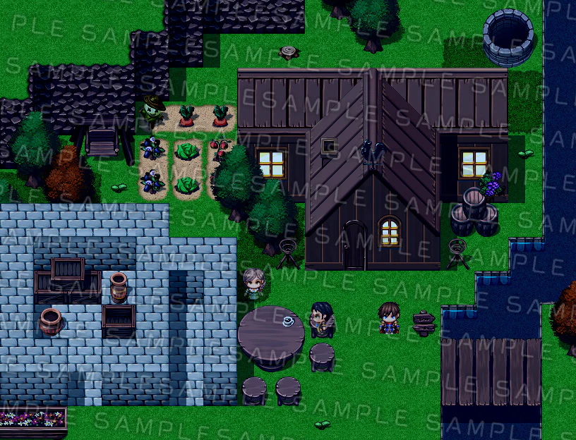 Krachware Fantasy Town Exterior Tileset - Image 8