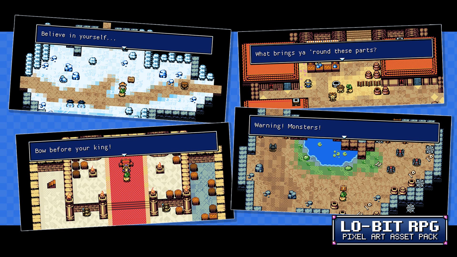 Lo-Bit RPG Pixel Art Asset Pack - Image 5