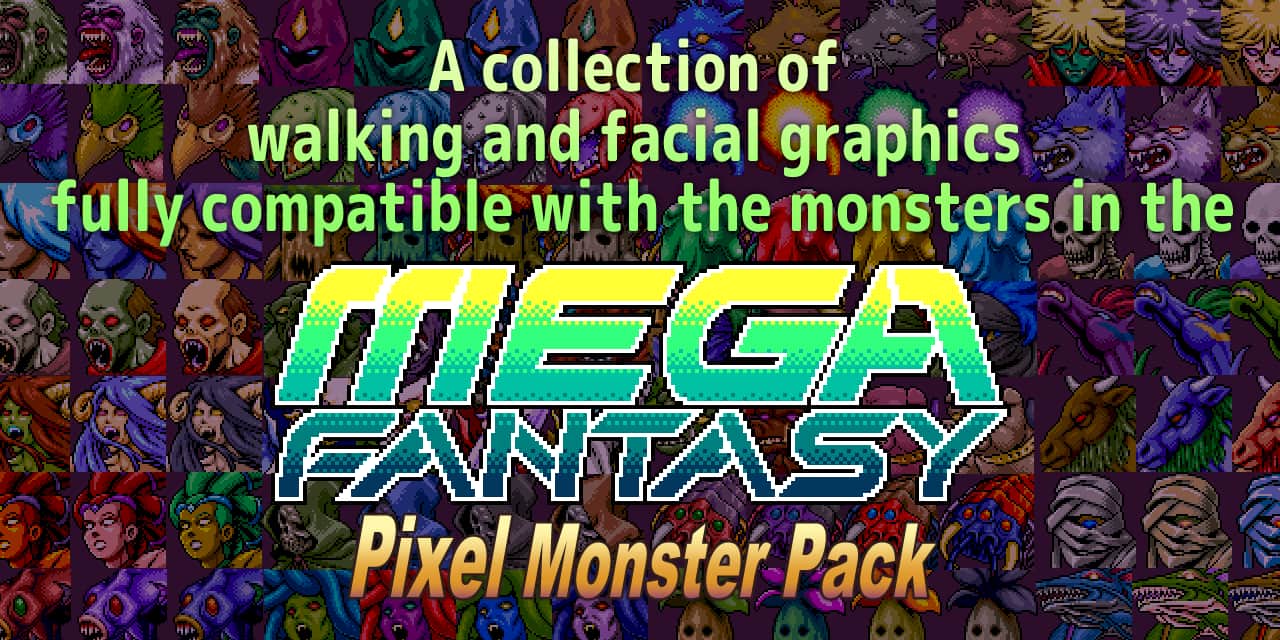 MEGA FANTASY Walking Monsters and Faces - Image 2