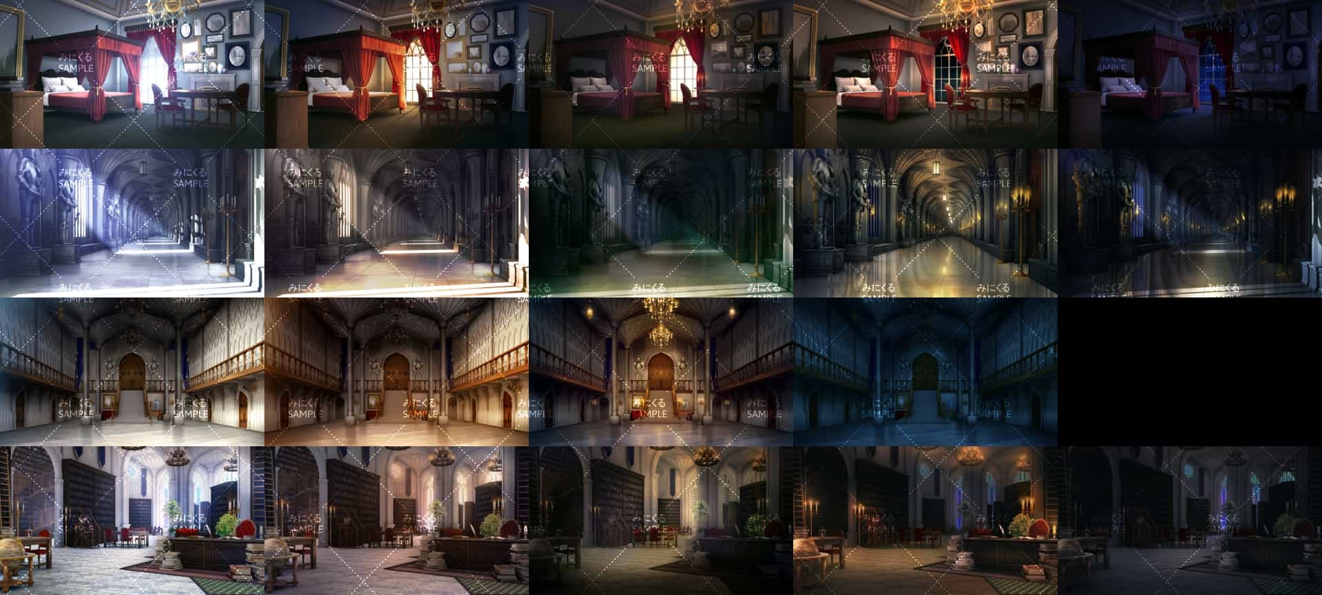 Minikle Backgrounds Bundle Fantasy part03 - Image 3