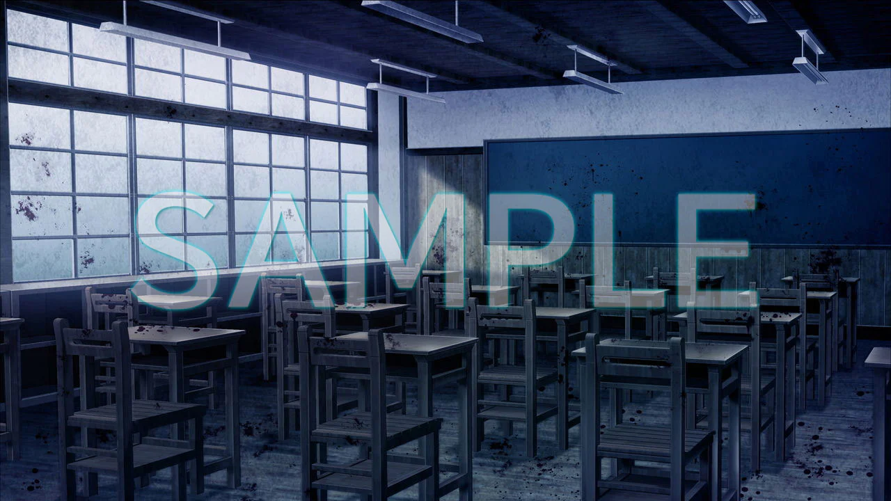 Minikle's Background CG Material Collection Abandoned School Horror part01 A - Image 2