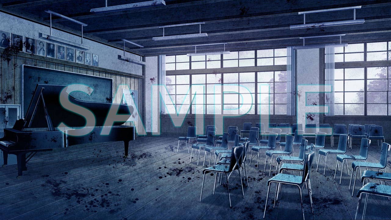 Minikle's Background CG Material Collection Abandoned School Horror part01 A - Image 5