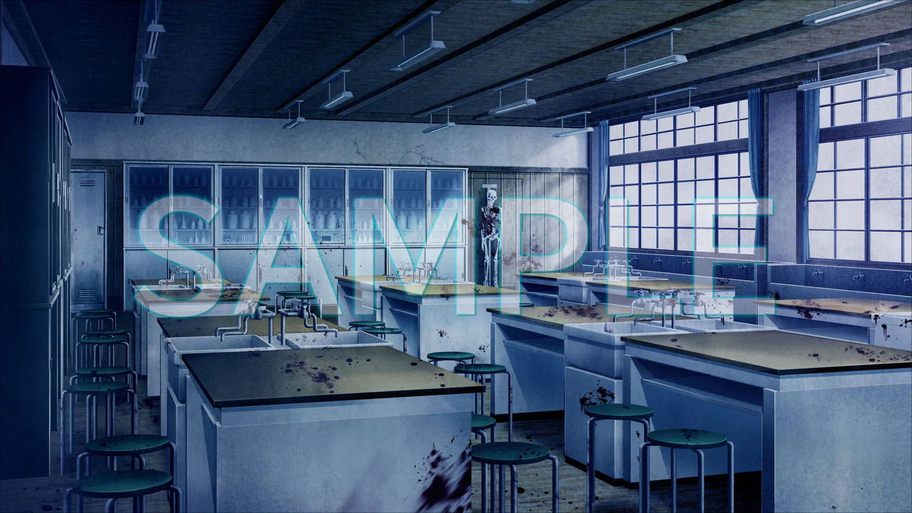 Minikle's Background CG Material Collection Abandoned School Horror part01 A - Image 6