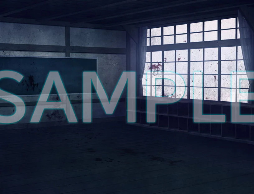 Minikle's Background CG Material Collection Abandoned School Horror part01 B - Image 6
