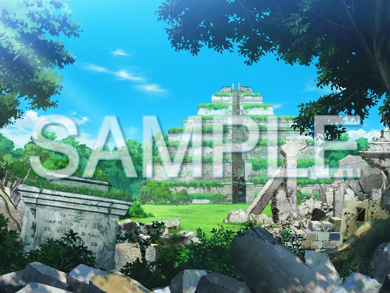 Minikle's Background CG Material Collection Dungeon part01 B - Image 2