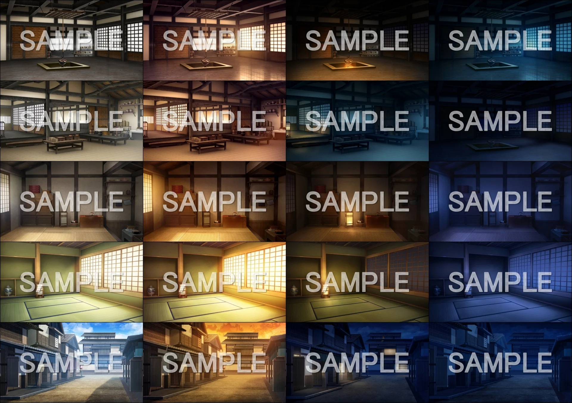Minikle's Background CG Material Collection Edo part01 A - Image 3
