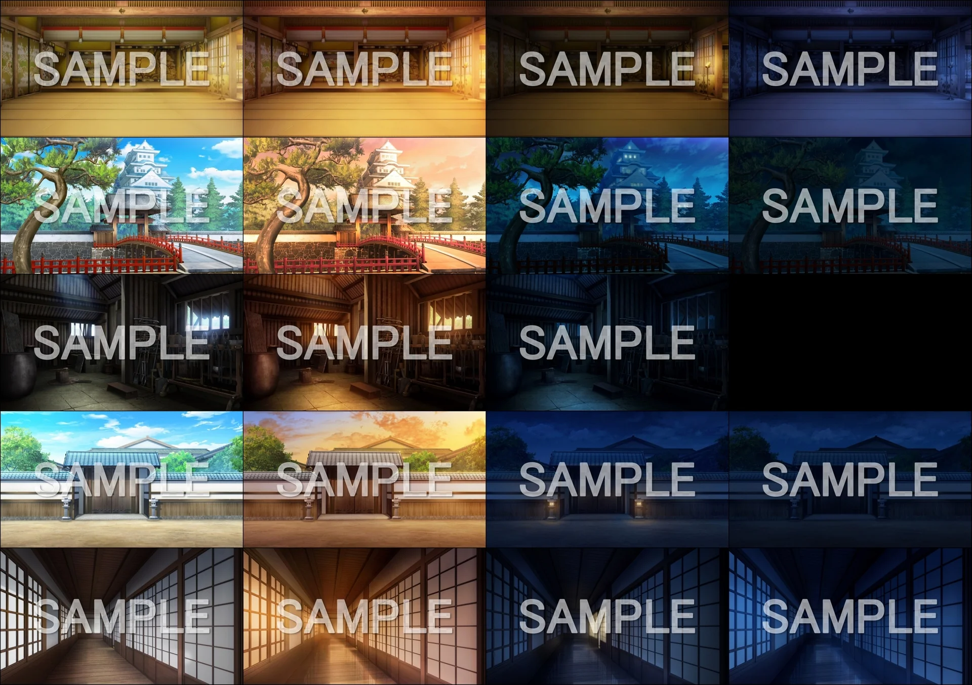 Minikle's Background CG Material Collection Edo part01 B - Image 2