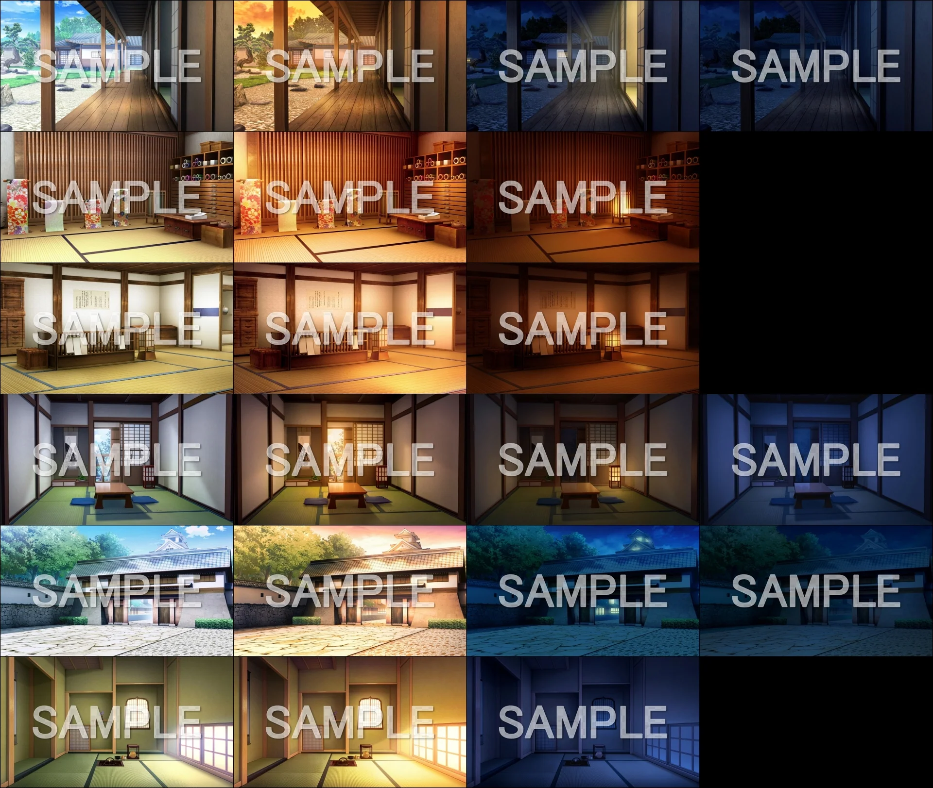 Minikle's Background CG Material Collection Edo part01 B - Image 3