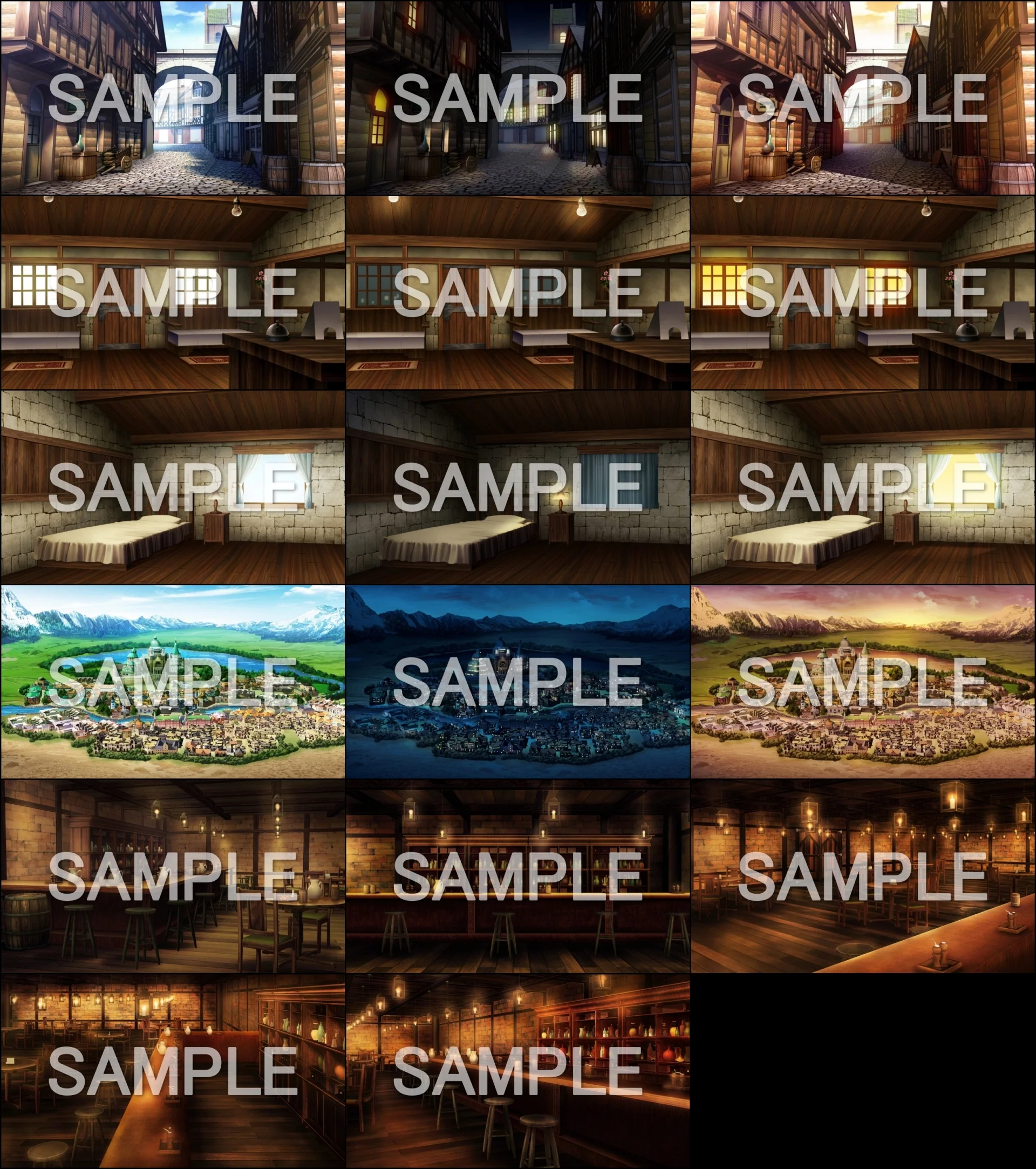 Minikle's Background CG Material Collection Fantasy part02 A - Image 4