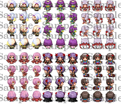 Monster Girl Walking Sprite - Image 2