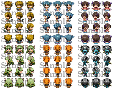 Monster Girl Walking Sprite - Image 3