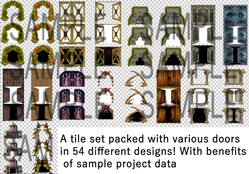 NATHUHARUCA Door Tilesets - Image 2