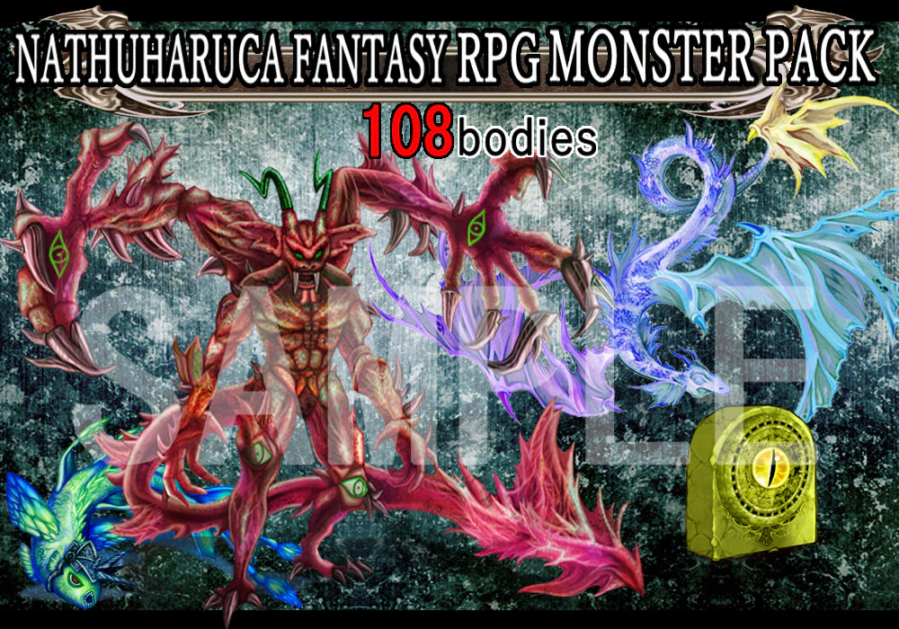 NATHUHARUCA Fantasy RPG Monster Pack - Image 2