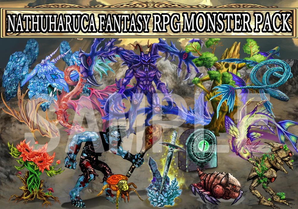 NATHUHARUCA Fantasy RPG Monster Pack - Image 3
