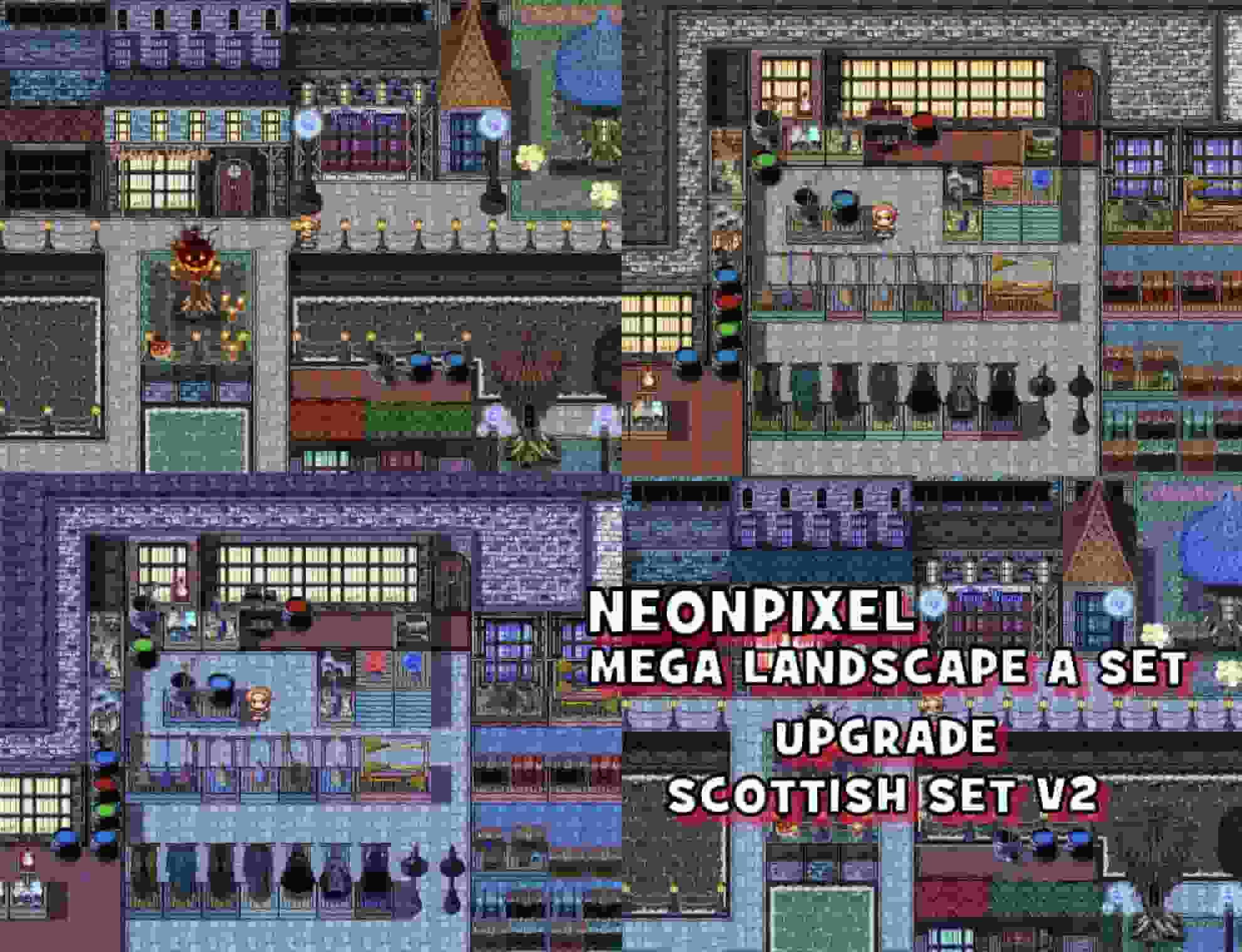 NEONPIXEL: Mega Landscape A set - Image 8