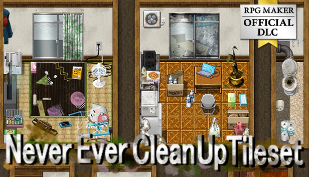 Never Ever Clean Up Tileset