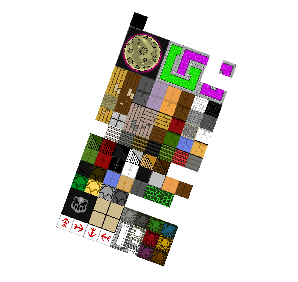 Pixel Pack 1 Characters - Faces - Tilesets - Image 9
