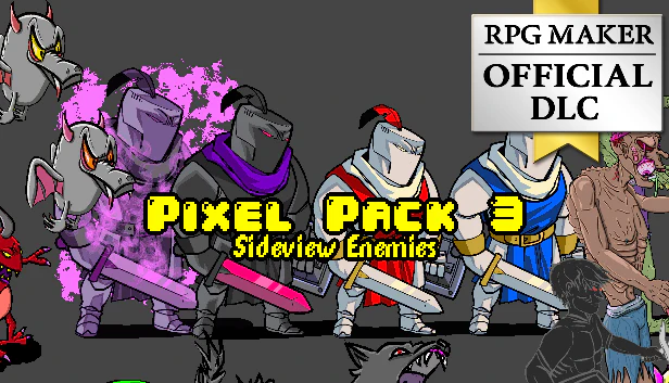 Pixel Pack 3 Sideview Enemies