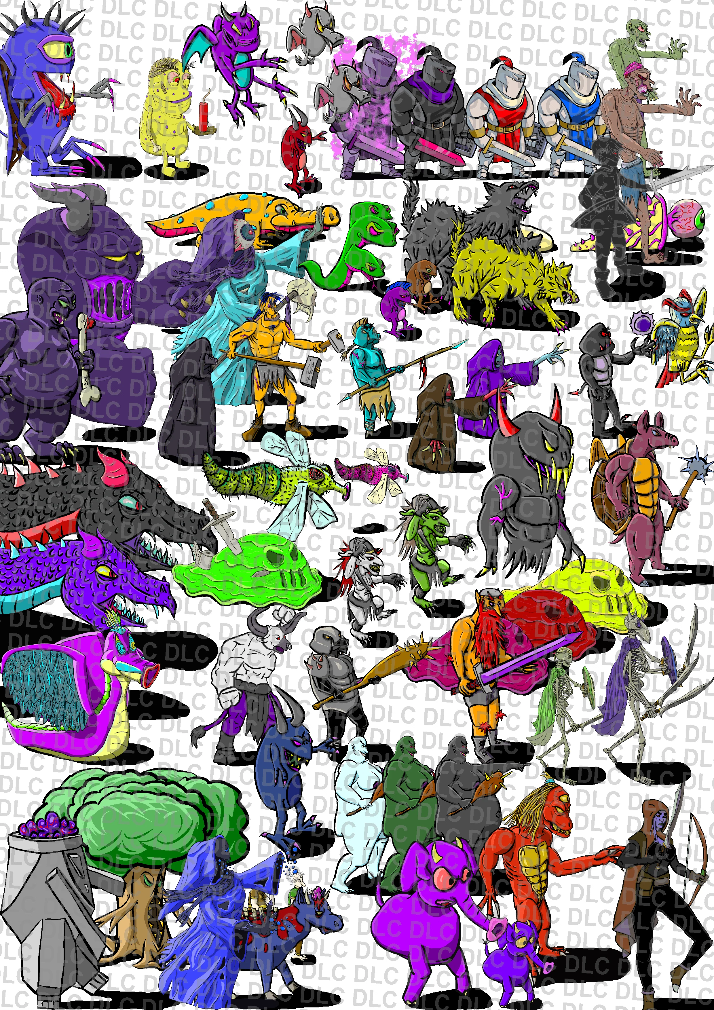 Pixel Pack 3 Sideview Enemies - Image 3