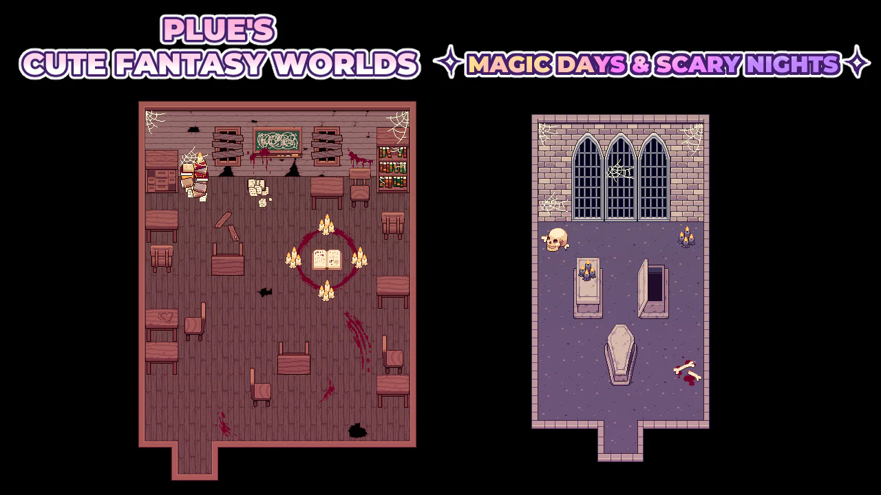Plue's Cute Fantasy Worlds - Magic Days & Scary Nights - Image 5