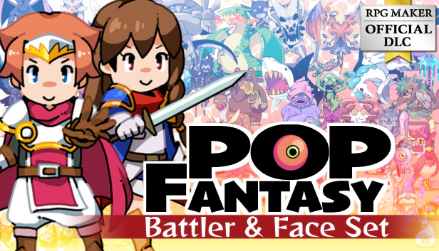 Pop Fantasy Battler and Face Set