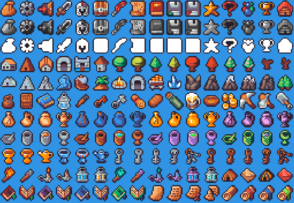 Raven Fantasy Icons - 7000+ - Image 3