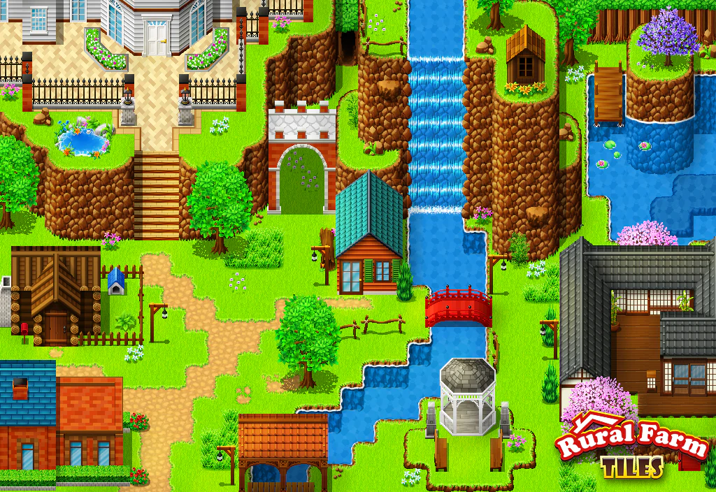 Rural Farm Tiles Resource Pack (Non-RM) - Image 3