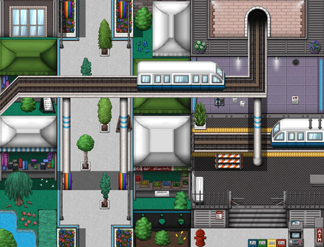 Sci-Fi and Modern Tileset - Exterior - Image 3