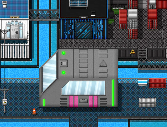 Sci-Fi and Modern Tileset - Exterior - Image 5