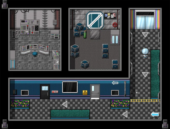 Sci-Fi and Modern Tileset - Interior - Image 3