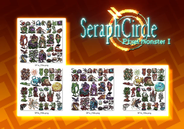 Seraph Circle Pixel Monster 1 - Image 2