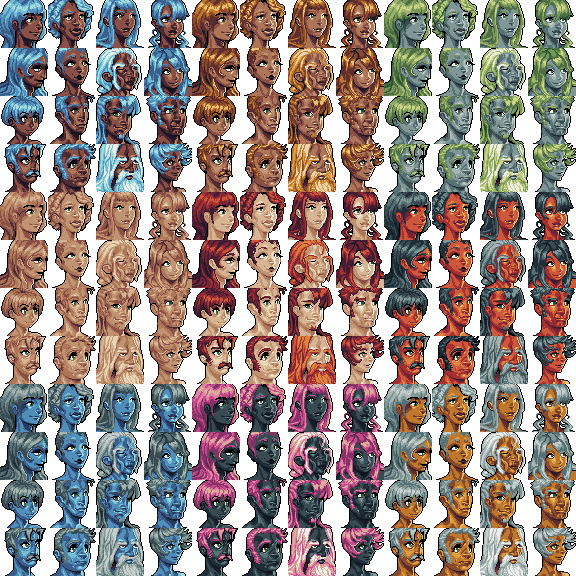 Seraph Circle Pixel Portraits 1 - Image 2