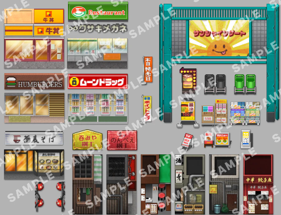 SERIALGAMES Living Good City Tileset - Image 14