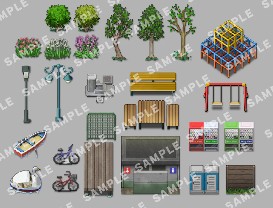 SERIALGAMES Living Good City Tileset - Image 15