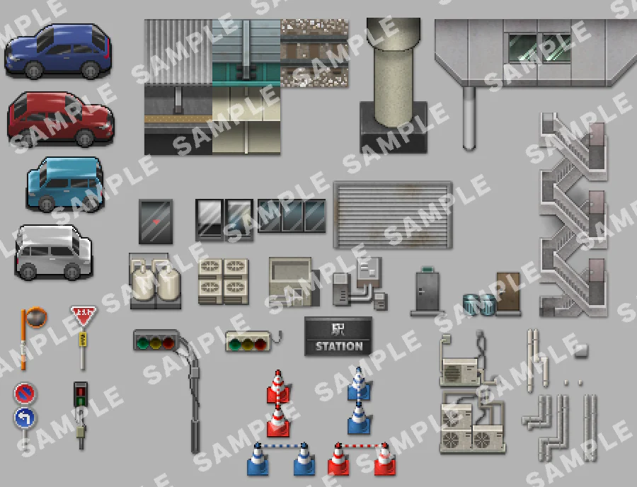 SERIALGAMES Living Good City Tileset - Image 16