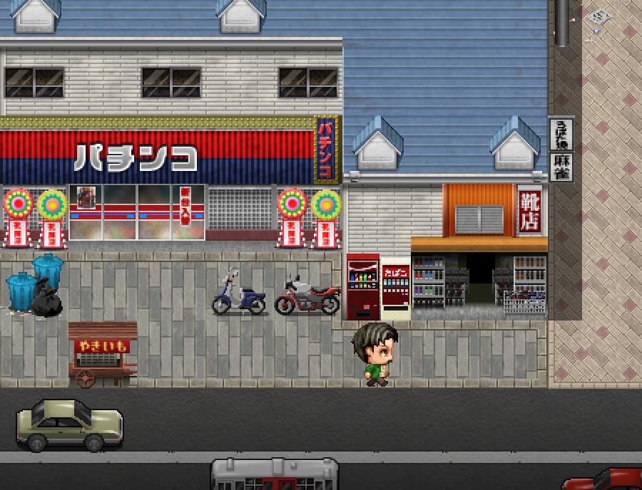 SERIALGAMES Living Good City Tileset - 80's Scene SET - Image 3