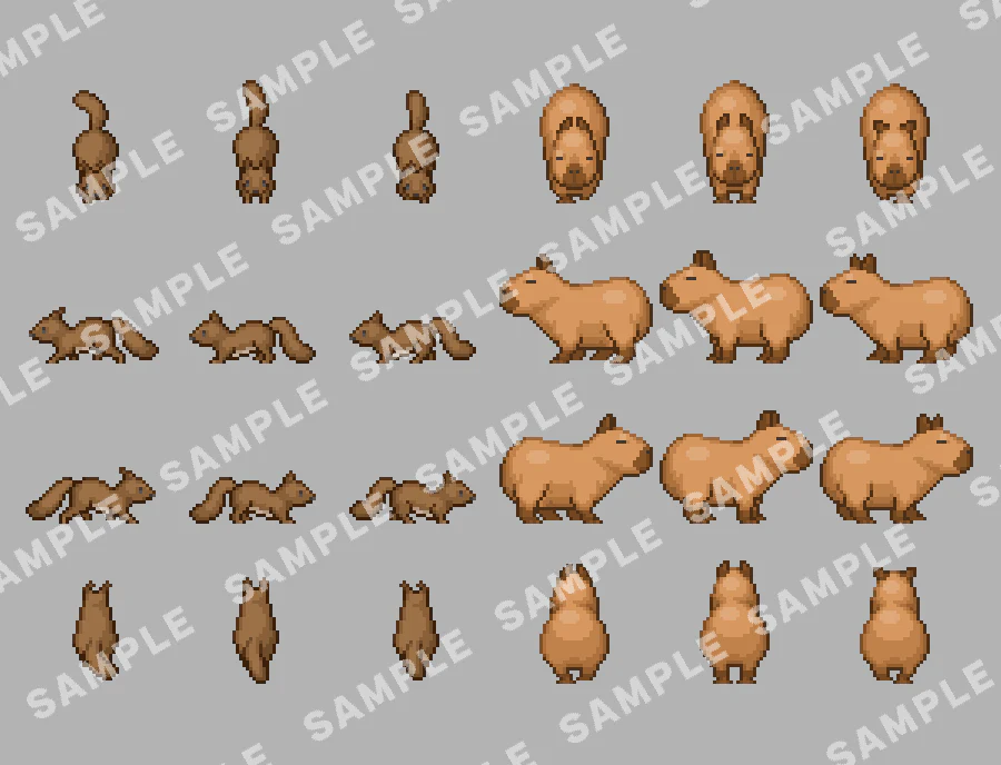SERIALGAMES Living Good City Tileset - Small Zoo Set - Image 12