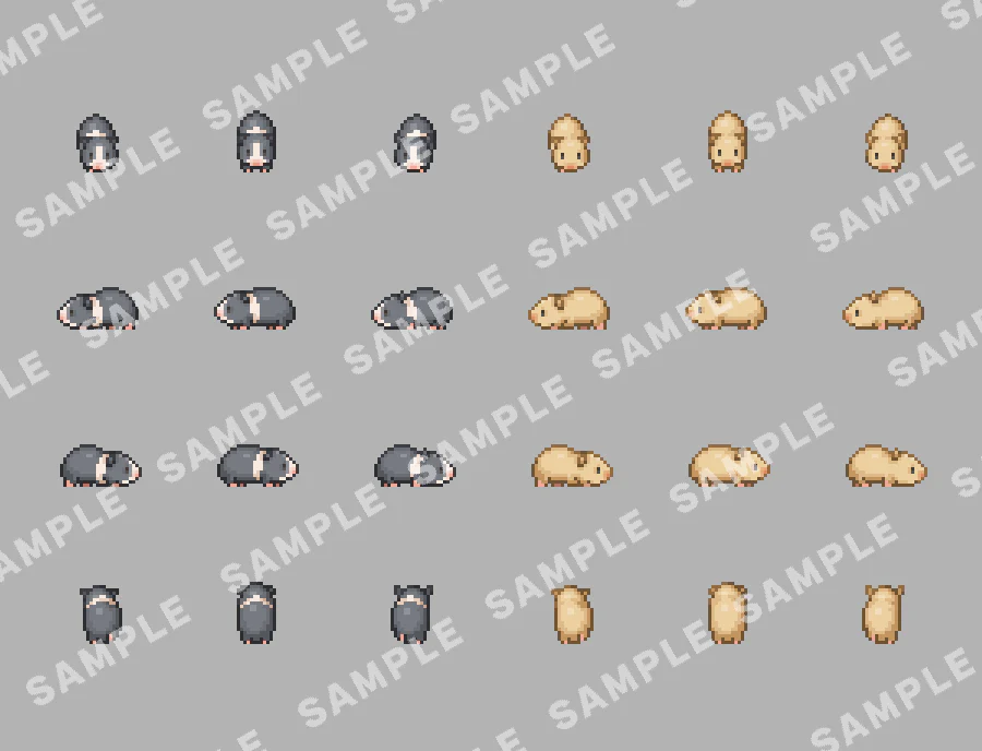 SERIALGAMES Living Good City Tileset - Small Zoo Set - Image 14