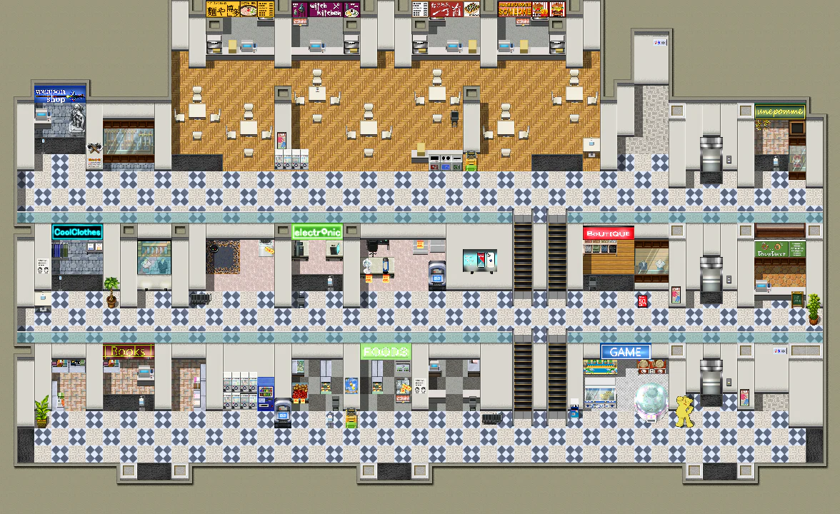 Shopping Mall Tileset - Image 7