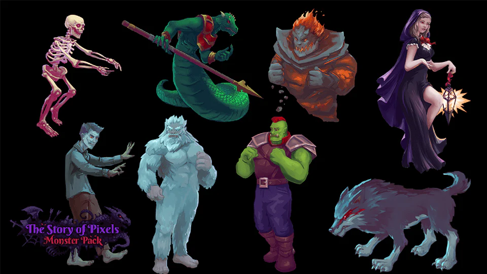 The Story of Pixels - Monster Pack - Image 7