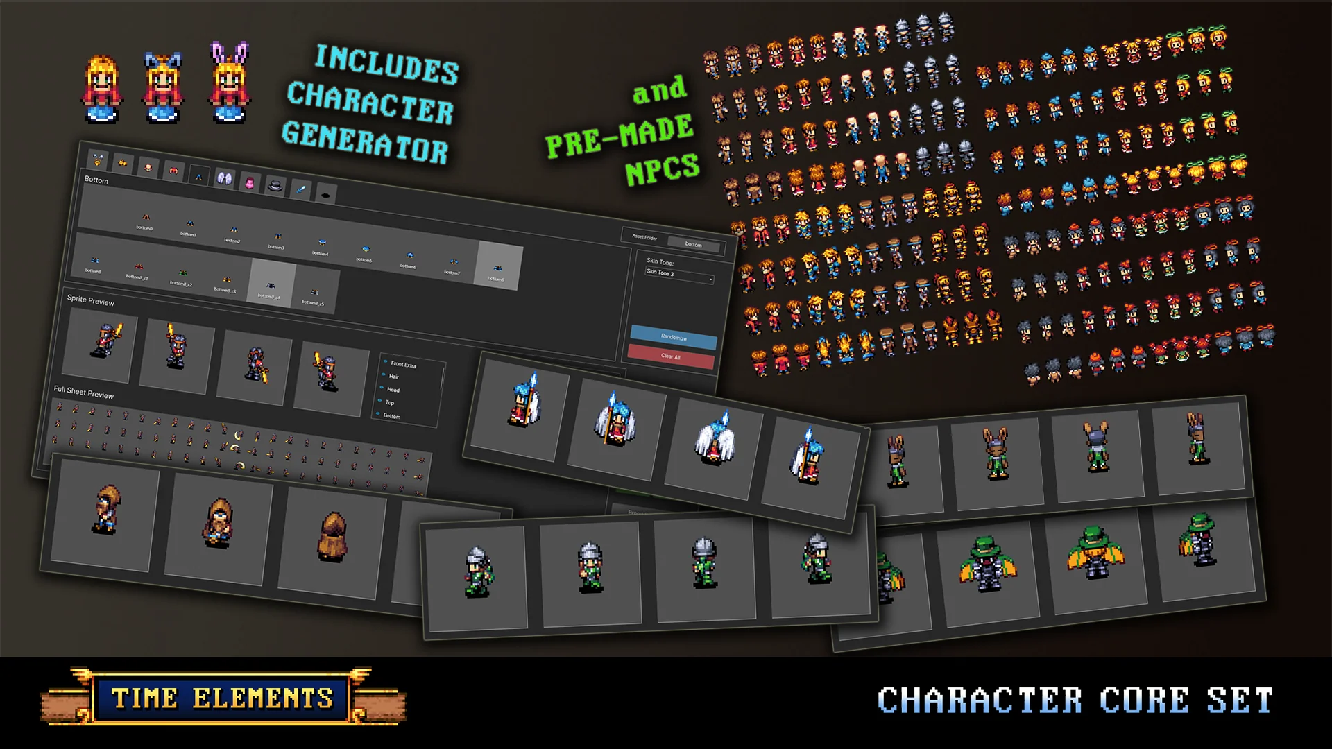 Time Elements - Character Core Set - Image 3