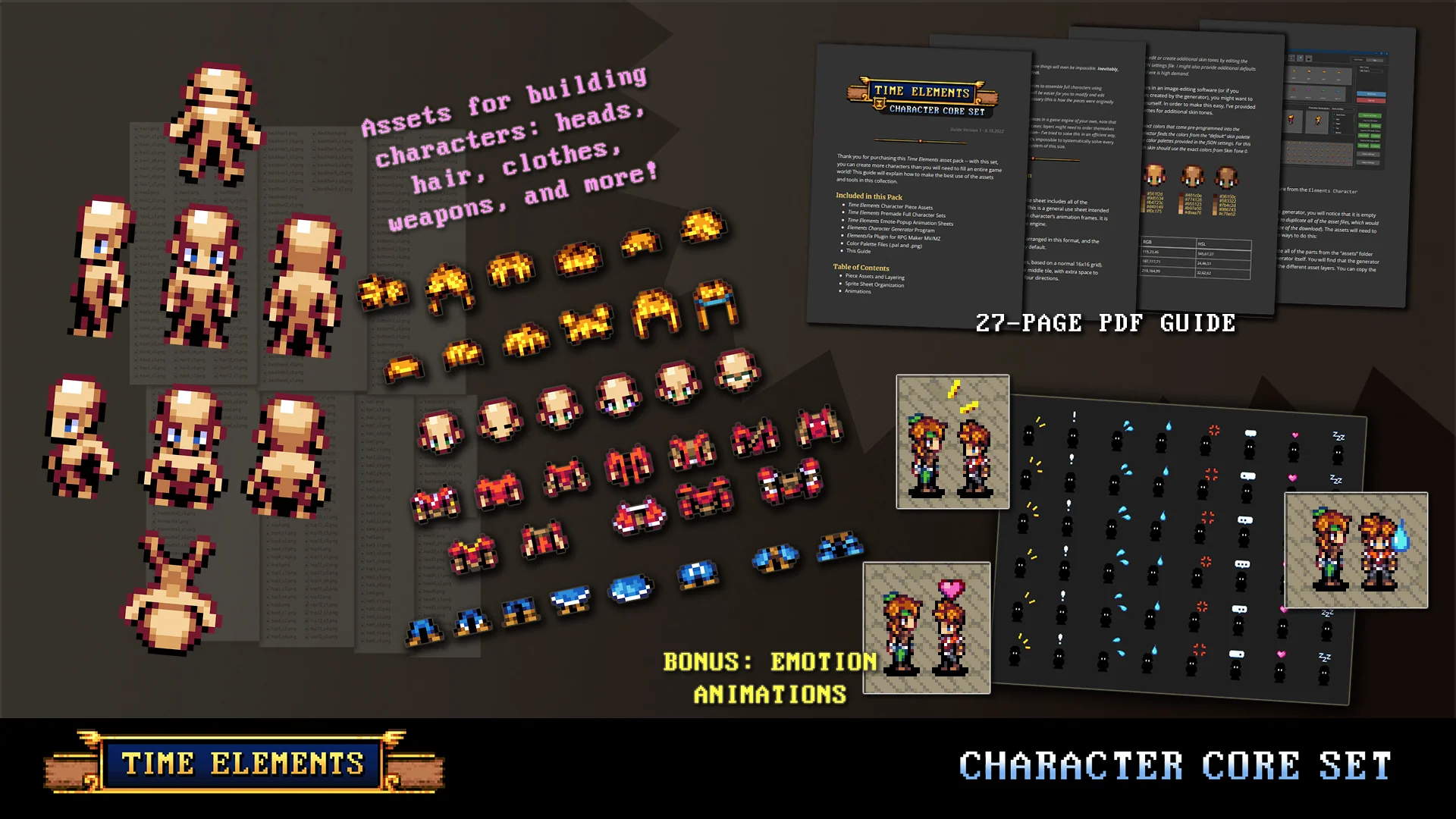 Time Elements - Character Core Set - Image 4
