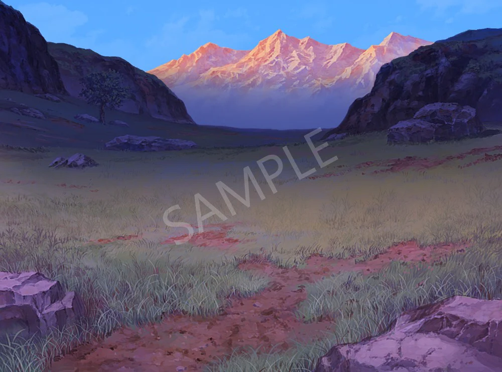 TOKIWA GRAPHICS Battle BG No.1 Village/Field - Image 5