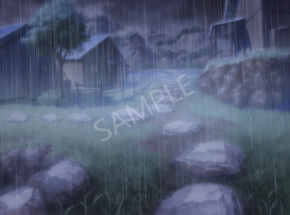 TOKIWA GRAPHICS Battle BG No.1 Village/Field - Image 8