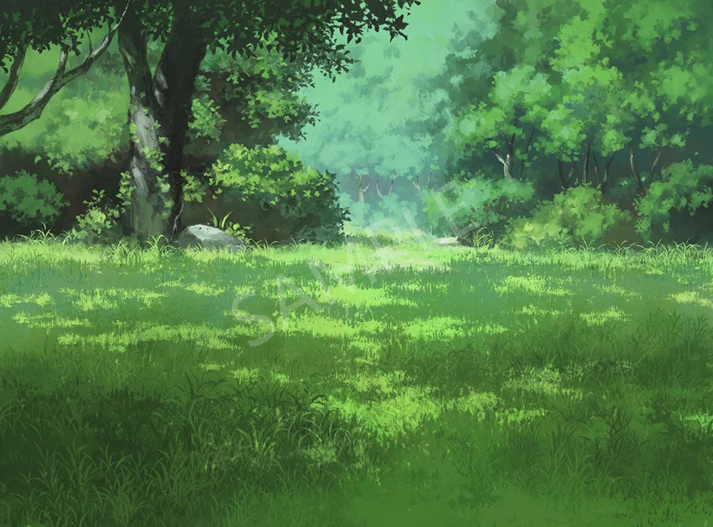 TOKIWA GRAPHICS Battle BG No.2 Woods/Riverside - Image 2