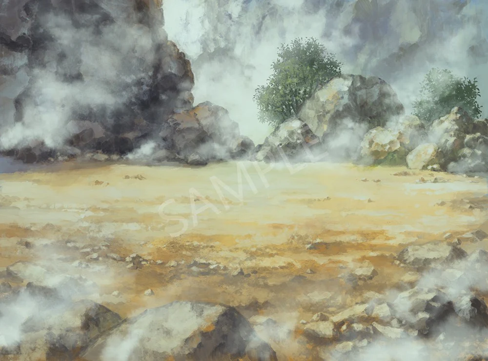 TOKIWA GRAPHICS Battle BG No.3 Rocks/Cliff - Image 2